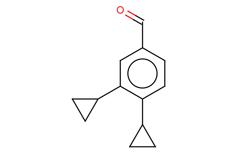 3,4-dicyclopropylbenzaldehyde