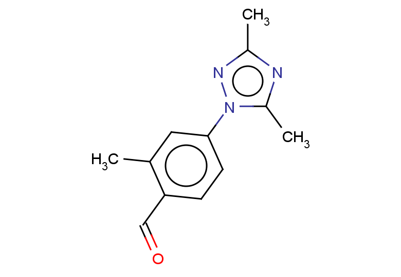 4-(dimethyl-1H-1,2,4-triazol-1-yl)-2-methylbenzaldehyde