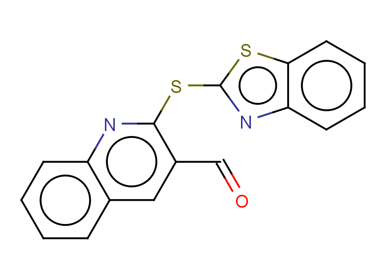 2-(1,3-benzothiazol-2-ylsulfanyl)quinoline-3-carbaldehyde
