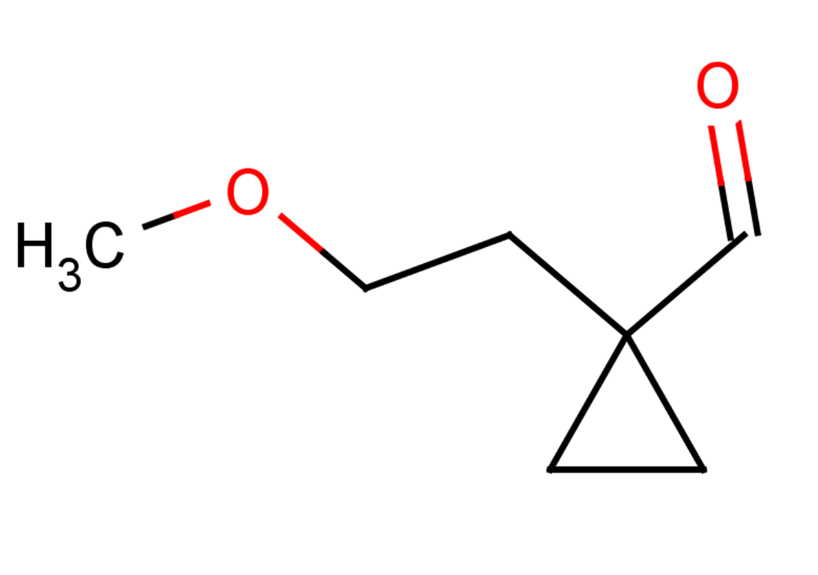 1-(2-methoxyethyl)cyclopropane-1-carbaldehyde