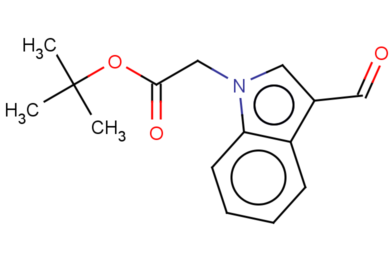 tert-butyl 2-(3-formyl-1H-indol-1-yl)acetate