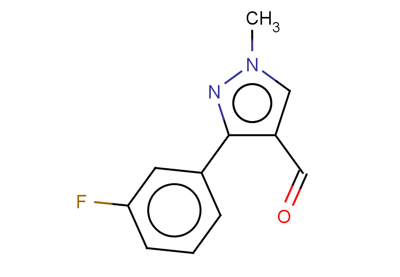 3-(3-fluorophenyl)-1-methyl-1H-pyrazole-4-carbaldehyde