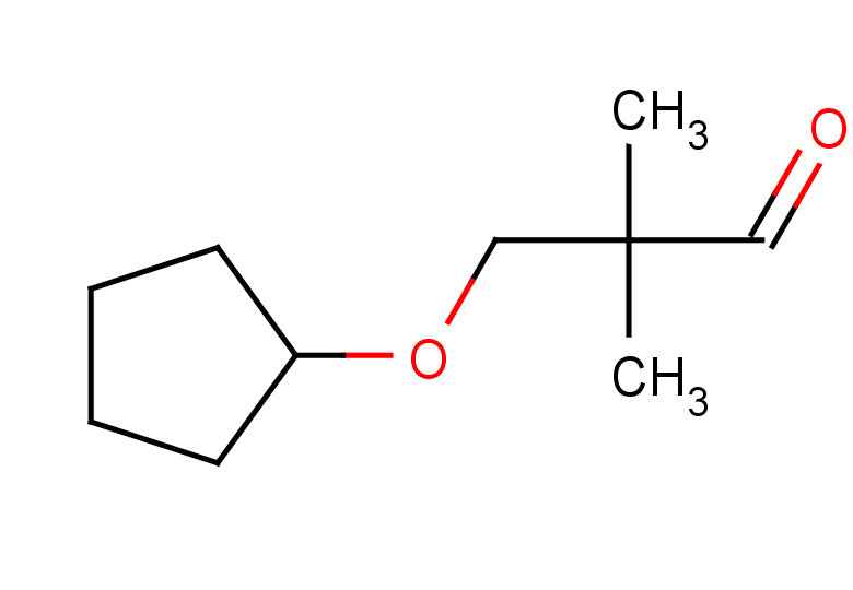 3-(cyclopentyloxy)-2,2-dimethylpropanal
