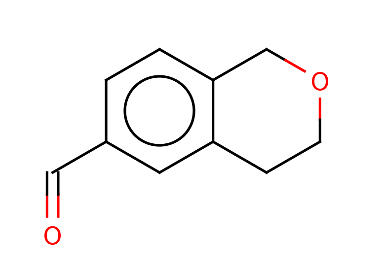 3,4-dihydro-1H-2-benzopyran-6-carbaldehyde