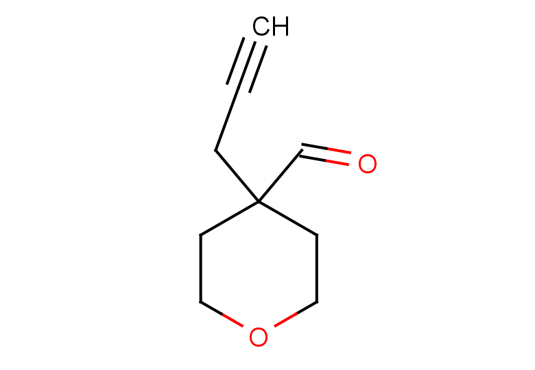 4-(prop-2-yn-1-yl)oxane-4-carbaldehyde