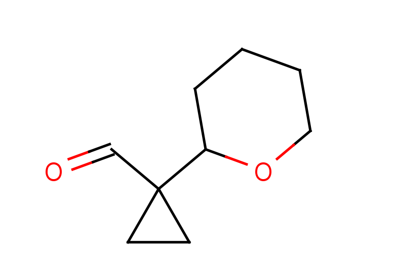 1-(oxan-2-yl)cyclopropane-1-carbaldehyde