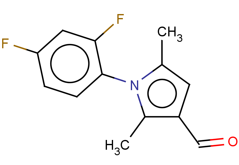 1-(2,4-difluorophenyl)-2,5-dimethyl-1H-pyrrole-3-carbaldehyde