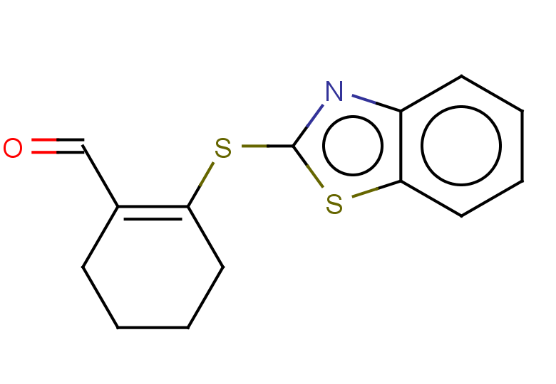 2-(1,3-benzothiazol-2-ylsulfanyl)cyclohex-1-ene-1-carbaldehyde