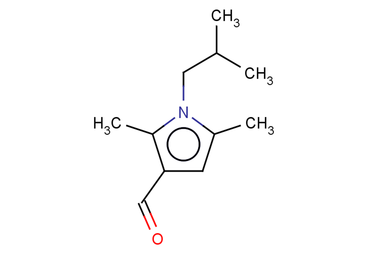 2,5-dimethyl-1-(2-methylpropyl)-1H-pyrrole-3-carbaldehyde