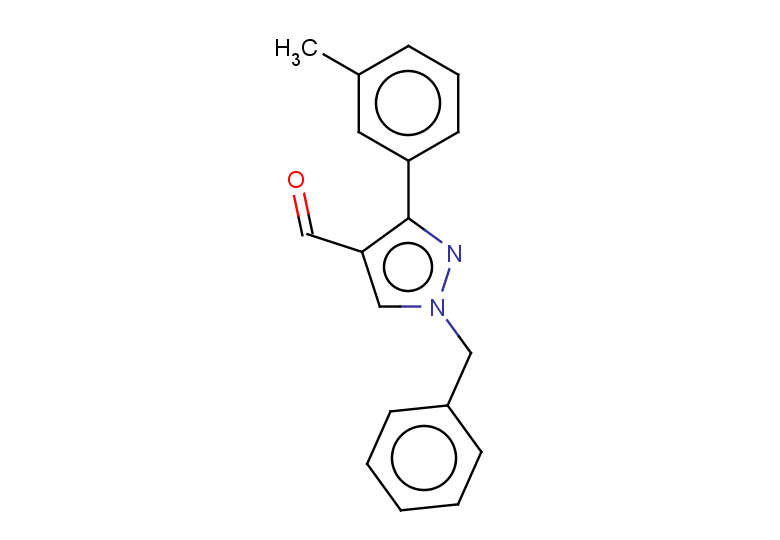 1-benzyl-3-(3-methylphenyl)-1H-pyrazole-4-carbaldehyde