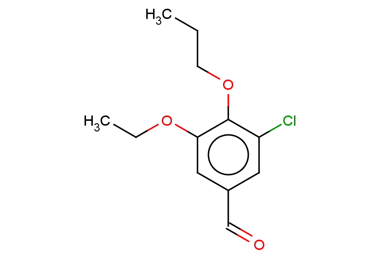 3-chloro-5-ethoxy-4-propoxybenzaldehyde