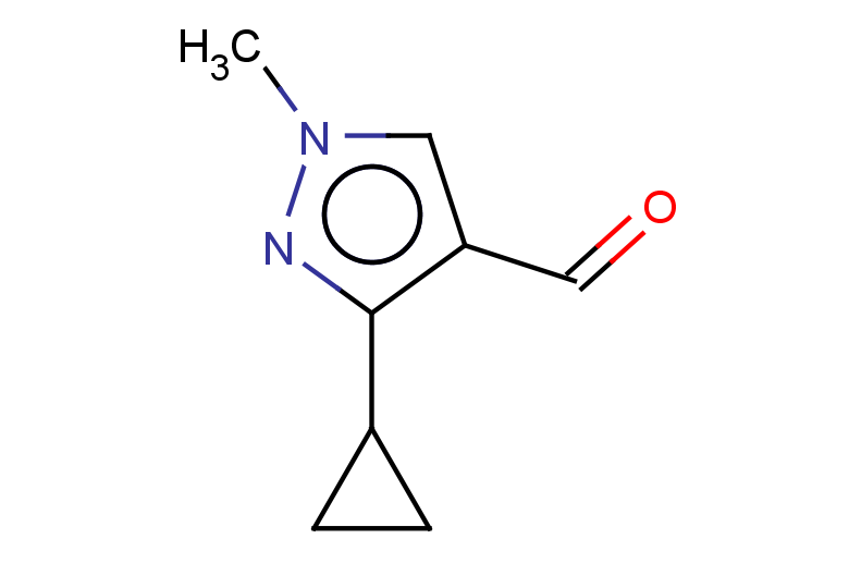 3-cyclopropyl-1-methyl-1H-pyrazole-4-carbaldehyde