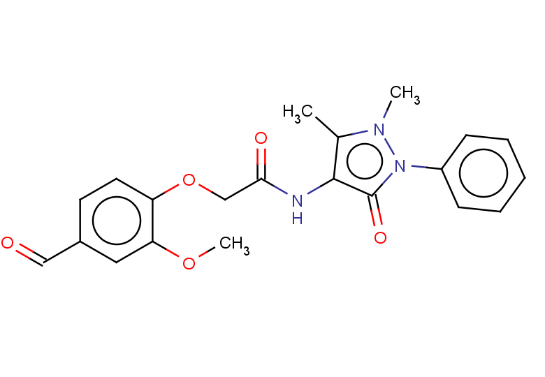N-(1,5-dimethyl-3-oxo-2-phenyl-2,3-dihydro-1H-pyrazol-4-yl)-2-(4-formyl-2-methoxyphenoxy)acetamide