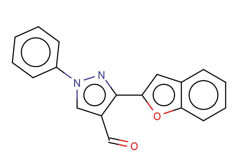 3-(1-benzofuran-2-yl)-1-phenyl-1H-pyrazole-4-carbaldehyde