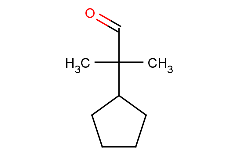 2-cyclopentyl-2-methylpropanal