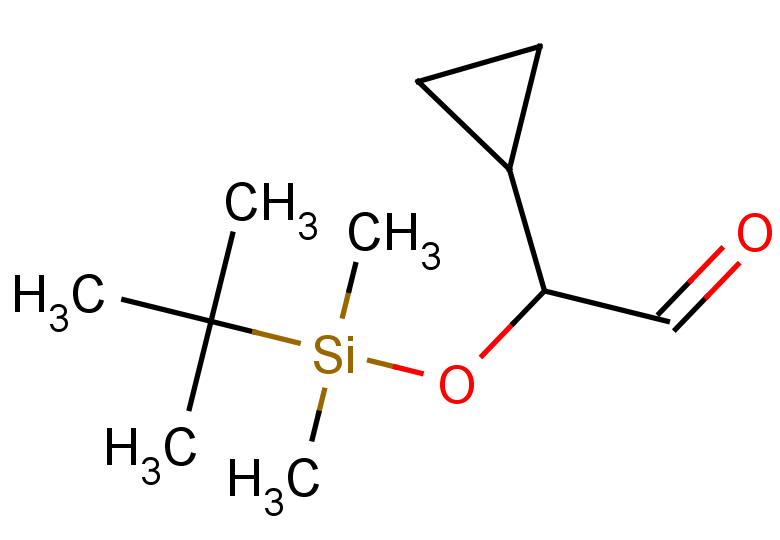 2-[(tert-butyldimethylsilyl)oxy]-2-cyclopropylacetaldehyde