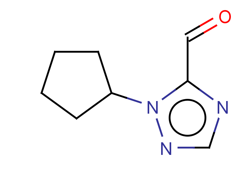 1-cyclopentyl-1H-1,2,4-triazole-5-carbaldehyde