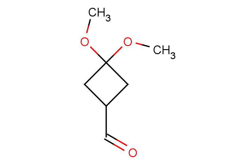 3,3-dimethoxycyclobutane-1-carbaldehyde