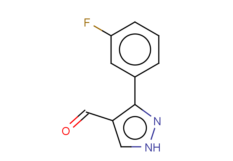 3-(3-fluorophenyl)-1H-pyrazole-4-carbaldehyde