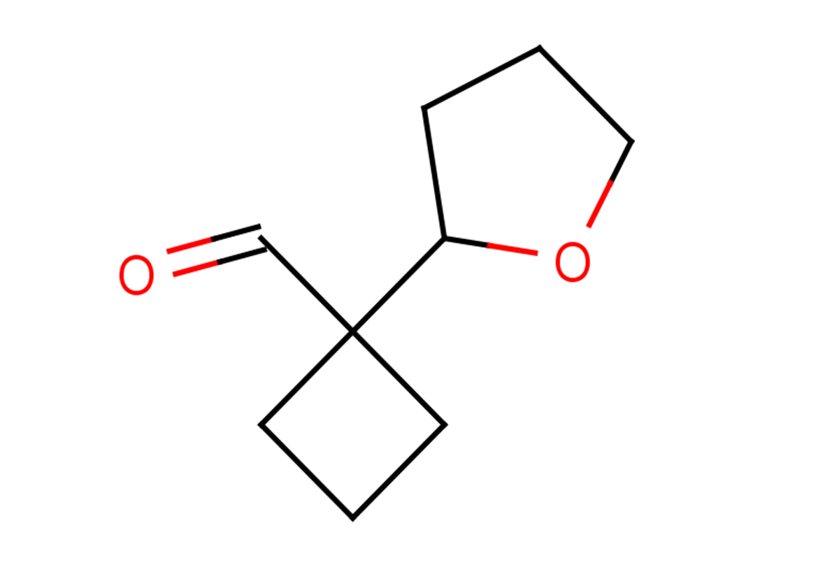 1-(oxolan-2-yl)cyclobutane-1-carbaldehyde
