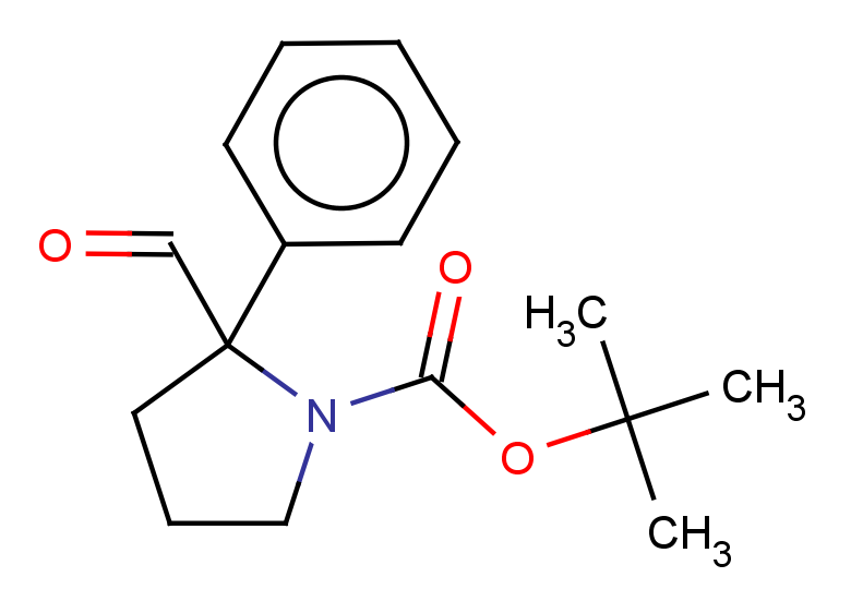 tert-butyl 2-formyl-2-phenylpyrrolidine-1-carboxylate