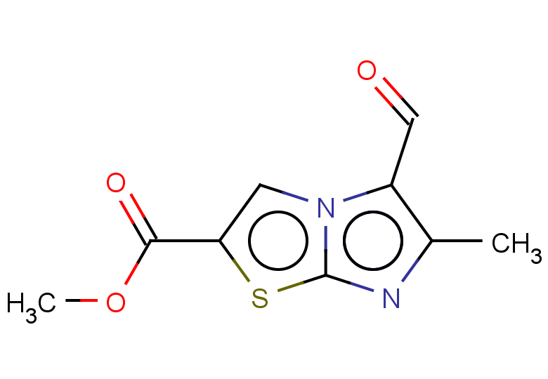 methyl 5-formyl-6-methylimidazo[2,1-b][1,3]thiazole-2-carboxylate