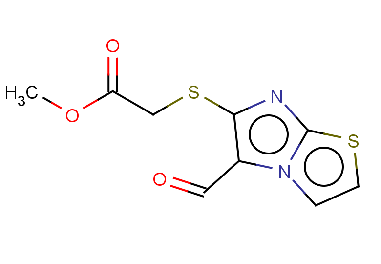 methyl 2-({5-formylimidazo[2,1-b][1,3]thiazol-6-yl}sulfanyl)acetate