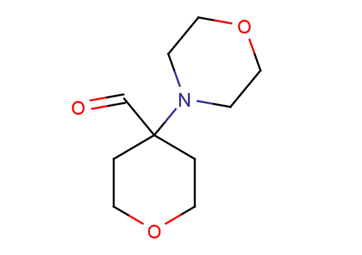 4-(morpholin-4-yl)oxane-4-carbaldehyde