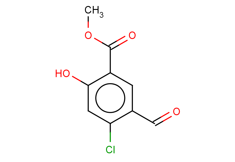 methyl 4-chloro-5-formyl-2-hydroxybenzoate