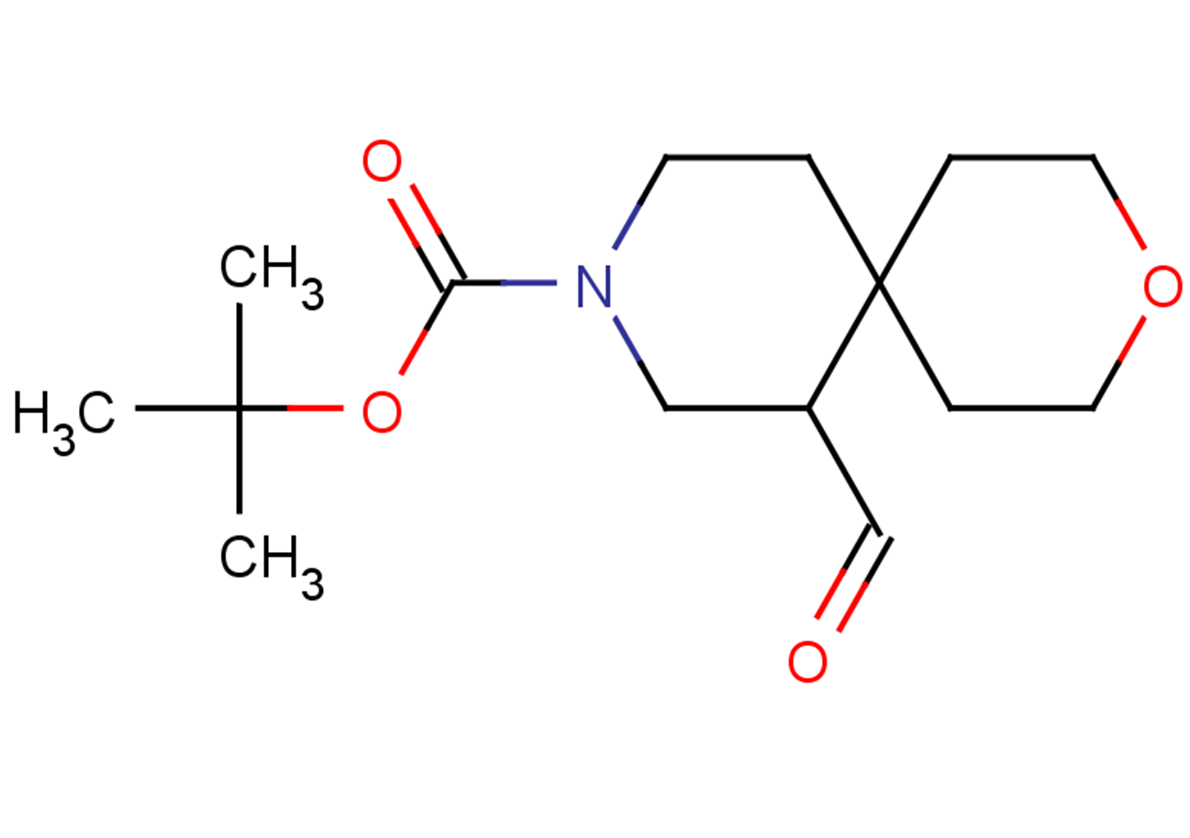 tert-butyl 7-formyl-3-oxa-9-azaspiro[5.5]undecane-9-carboxylate