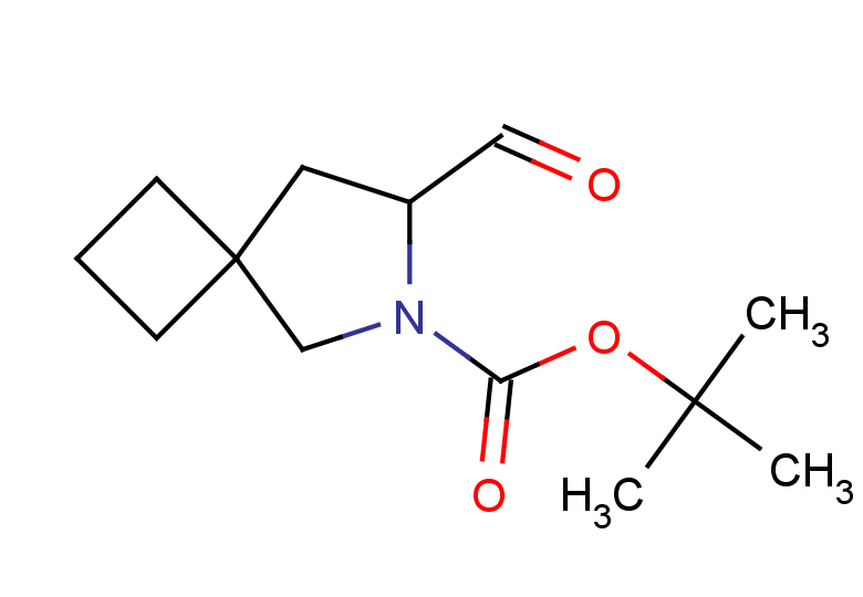 tert-butyl 7-formyl-6-azaspiro[3.4]octane-6-carboxylate