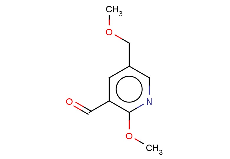 2-methoxy-5-(methoxymethyl)pyridine-3-carbaldehyde
