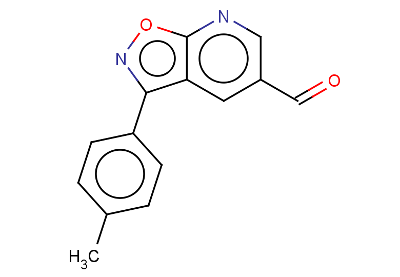 3-(4-methylphenyl)-[1,2]oxazolo[5,4-b]pyridine-5-carbaldehyde