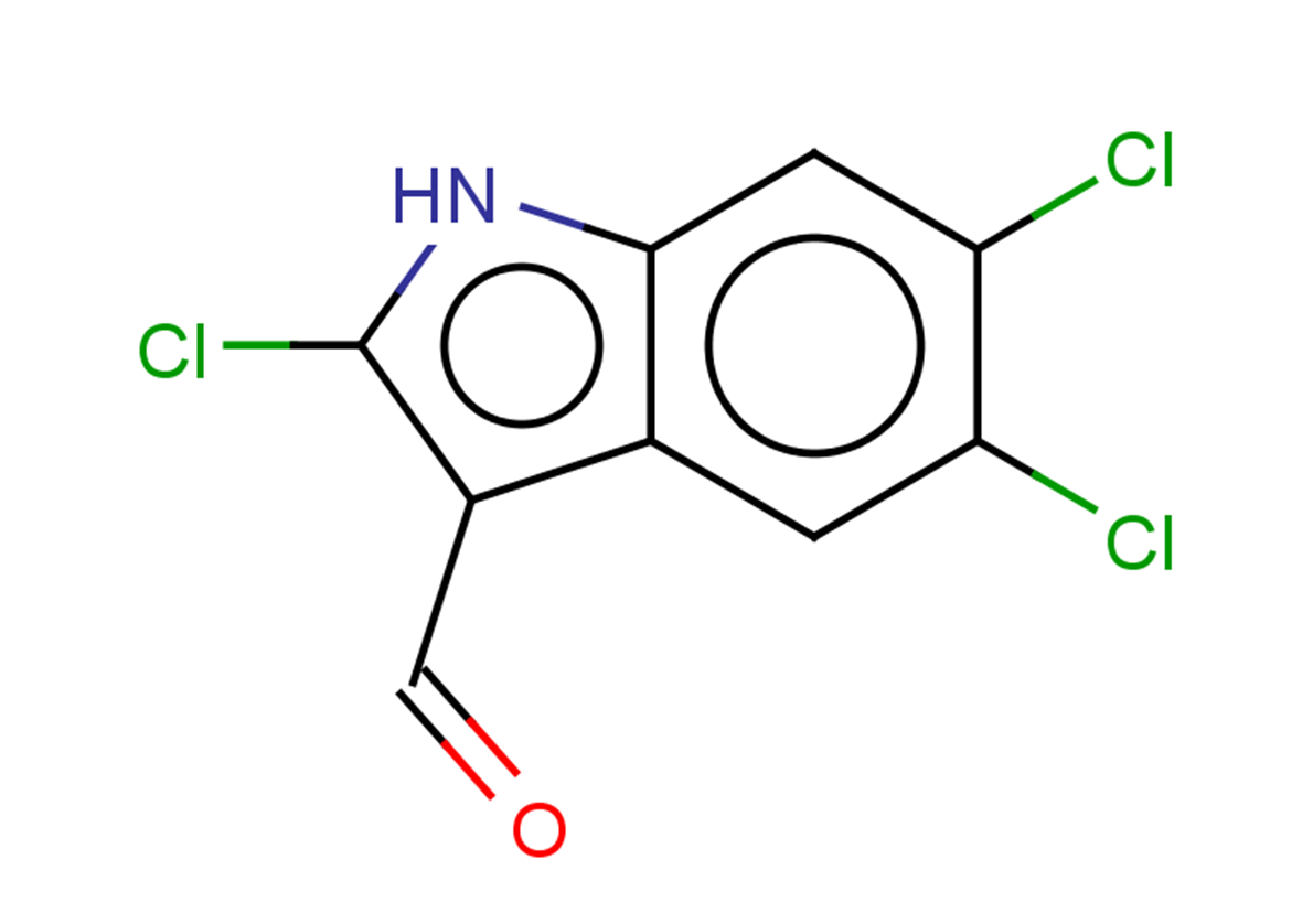 2,5,6-trichloro-1H-indole-3-carbaldehyde
