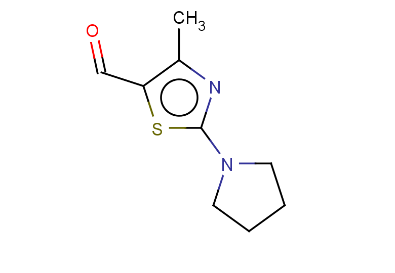 4-METHYL-2-PYRROLIDIN-1-YL-THIAZOLE-5-CARBALDEHYDE