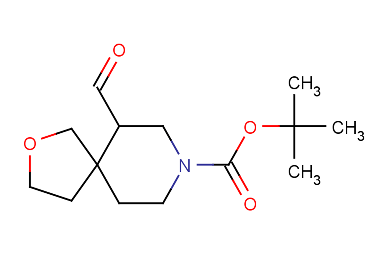 tert-butyl 6-formyl-2-oxa-8-azaspiro[4.5]decane-8-carboxylate