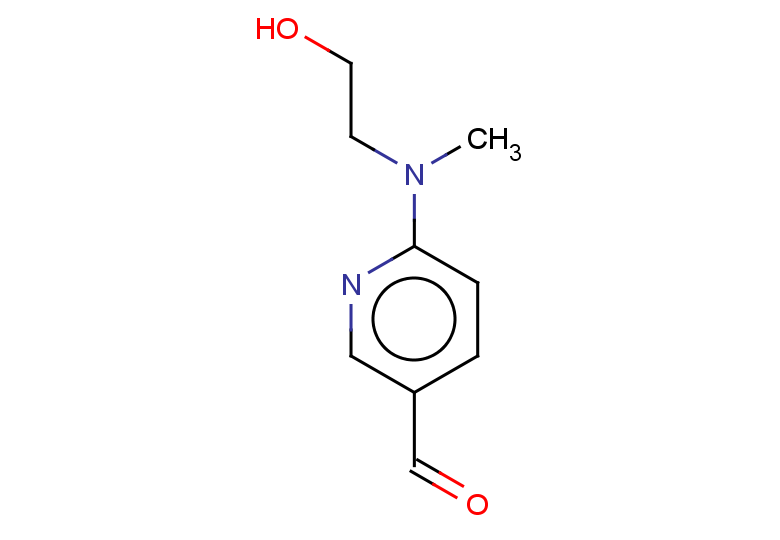 6-[(2-hydroxyethyl)(methyl)amino]pyridine-3-carbaldehyde