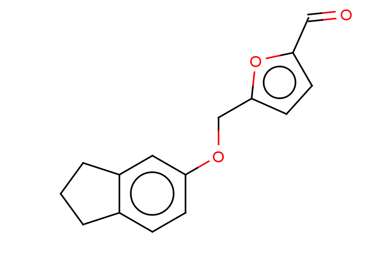 5-[(2,3-dihydro-1H-inden-5-yloxy)methyl]furan-2-carbaldehyde