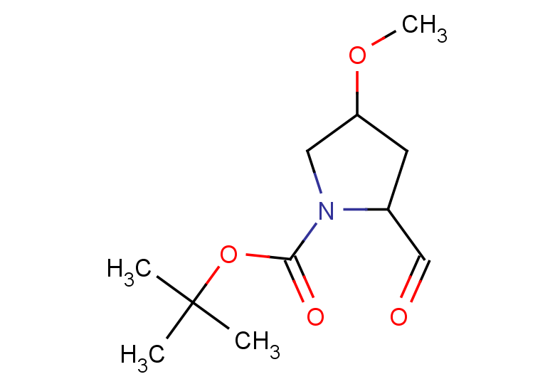 tert-butyl 2-formyl-4-methoxypyrrolidine-1-carboxylate