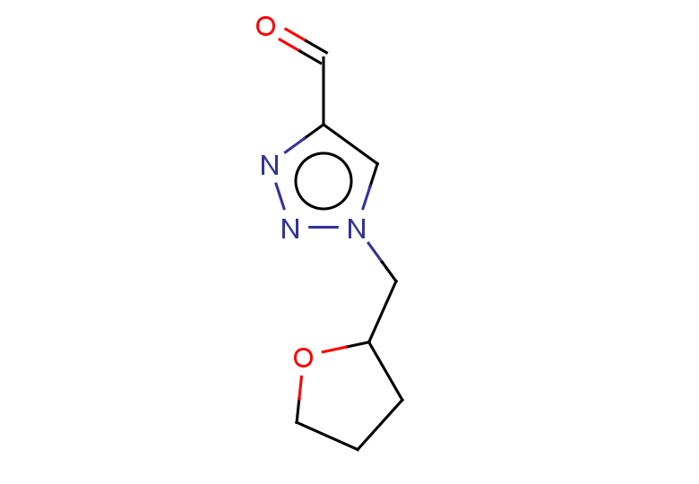 1-[(oxolan-2-yl)methyl]-1H-1,2,3-triazole-4-carbaldehyde