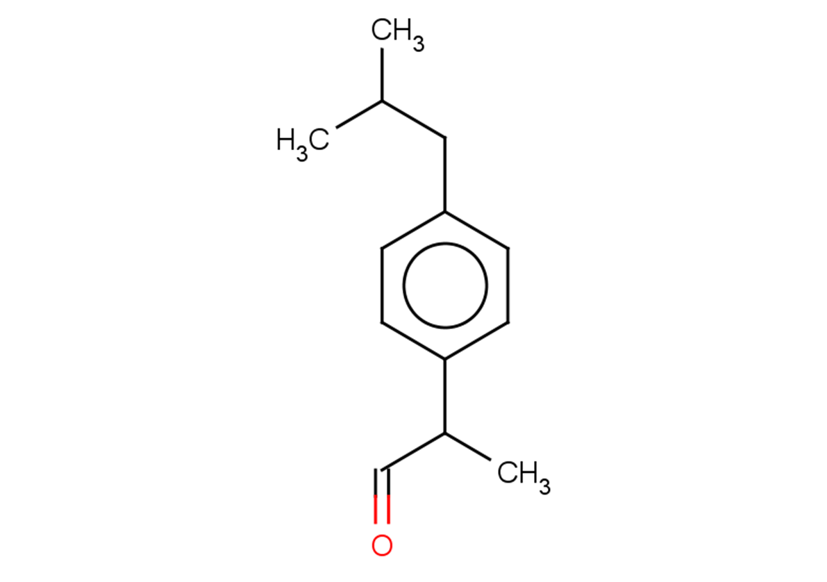 2-[4-(2-methylpropyl)phenyl]propanal