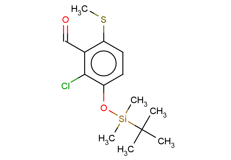 3-[(tert-butyldimethylsilyl)oxy]-2-chloro-6-(methylsulfanyl)benzaldehyde