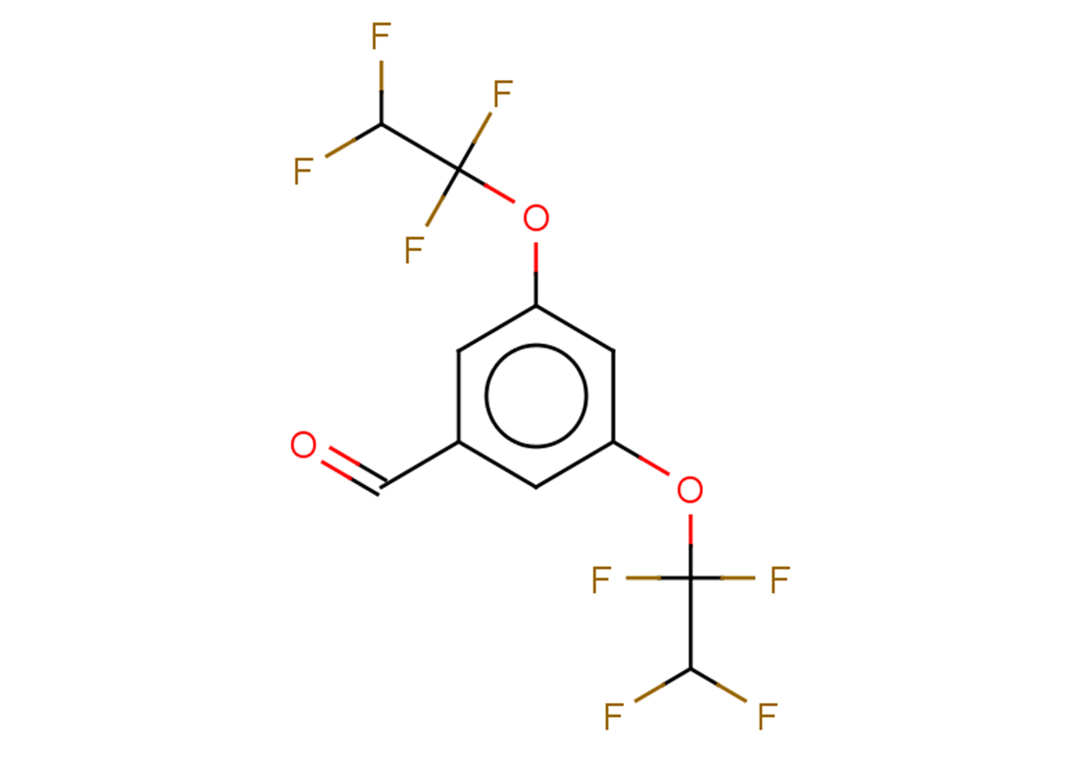 3,5-bis(1,1,2,2-tetrafluoroethoxy)benzaldehyde