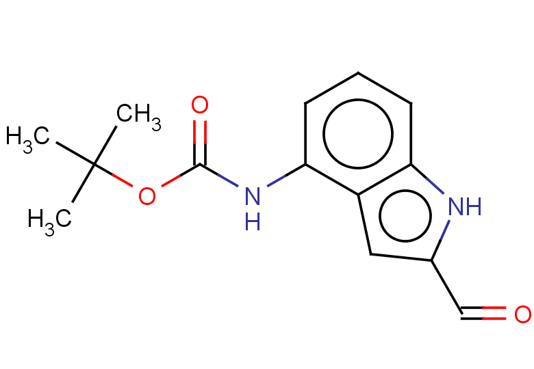 tert-butyl N-(2-formyl-1H-indol-4-yl)carbamate