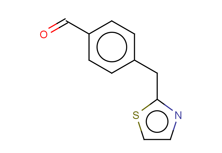 4-[(1,3-thiazol-2-yl)methyl]benzaldehyde