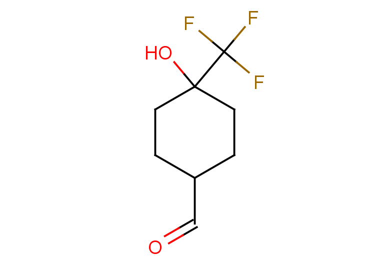 4-hydroxy-4-(trifluoromethyl)cyclohexane-1-carbaldehyde, Mixture of diastereomers