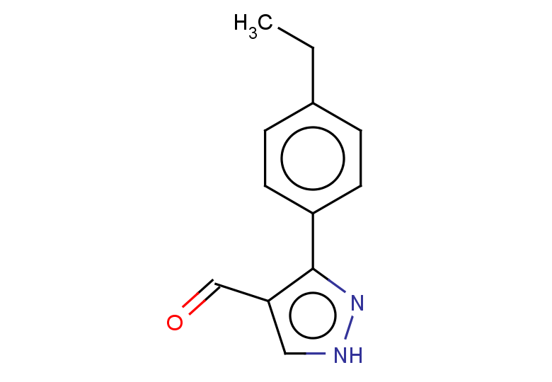 3-(4-ethylphenyl)-1H-pyrazole-4-carbaldehyde