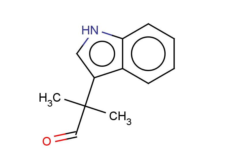 2-(1H-indol-3-yl)-2-methylpropanal