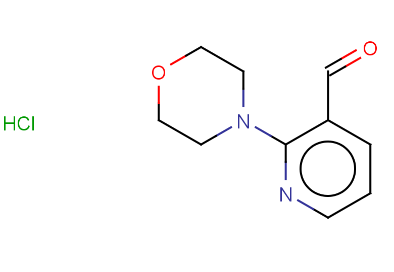 2-(morpholin-4-yl)pyridine-3-carbaldehyde hydrochloride