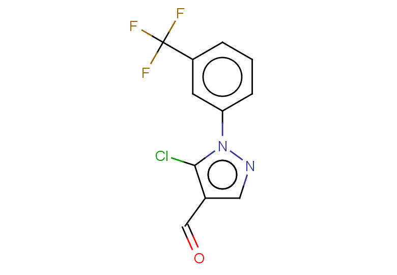 5-chloro-1-[3-(trifluoromethyl)phenyl]-1H-pyrazole-4-carbaldehyde